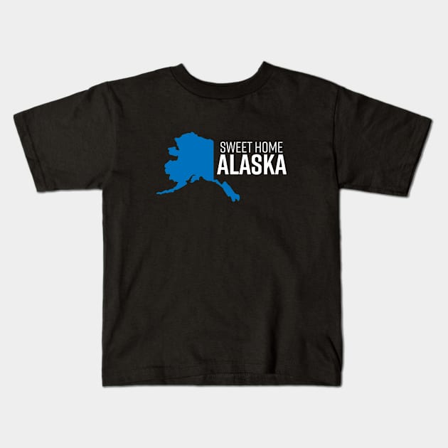 Alaska Sweet Home Kids T-Shirt by Novel_Designs